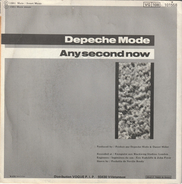 Depeche Mode - Just Can't Get Enough