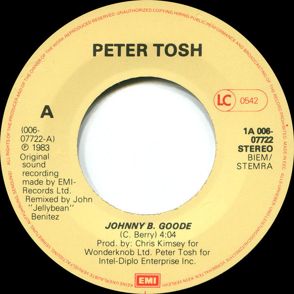 Peter Tosh -Johnny B. Goode