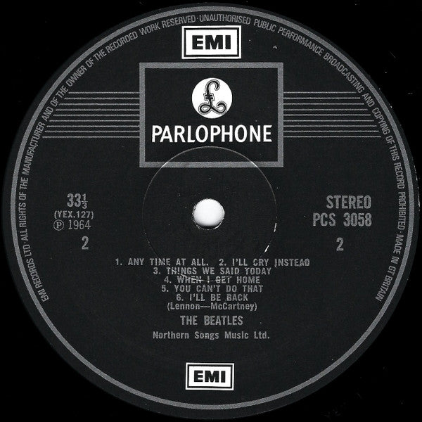 The Beatles -A Hard Day's Night