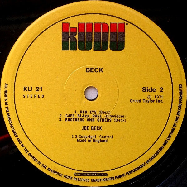 Joe Beck -Beck