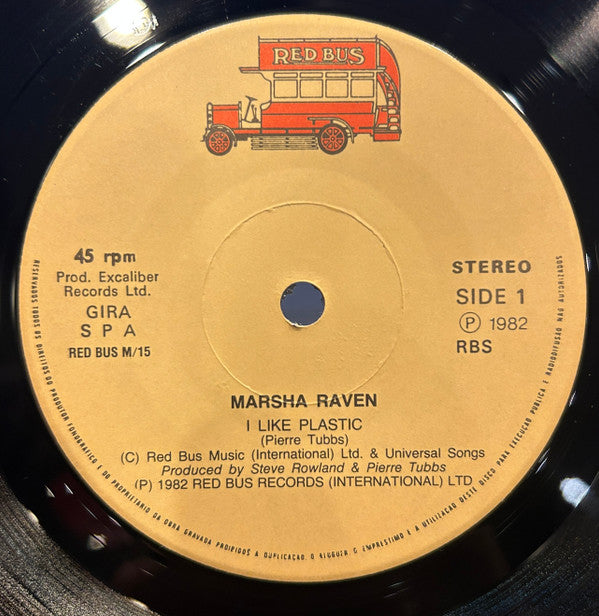 Marsha Raven -I Like Plastic