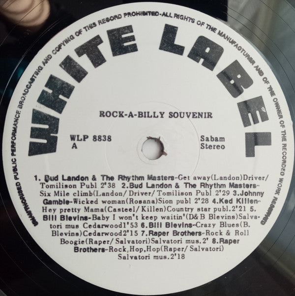 Various - Rock-A-Billy Souvenir