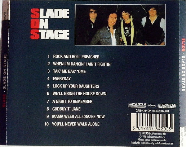 Slade -Slade On Stage