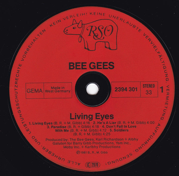Bee Gees -Living Eyes