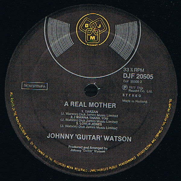 Johnny Guitar Watson -A Real Mother