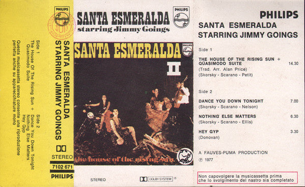 Santa Esmeralda Starring Jimmy Goings -Santa Esmeralda II