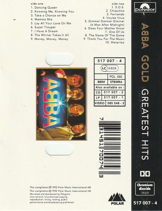 ABBA -Gold (Greatest Hits)