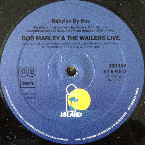 Bob Marley &amp; The Wailers - Babylon By Bus