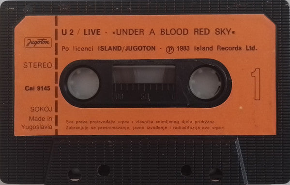 U2 -Under A Blood Red Sky (Live)