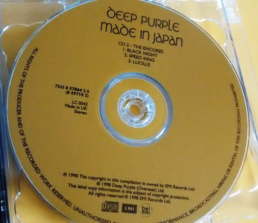Deep Purple -Made In Japan