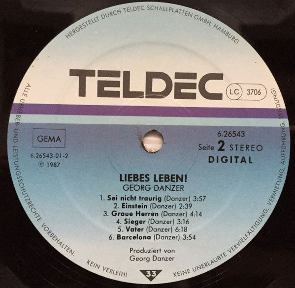 Georg Danzer -Liebes Leben!