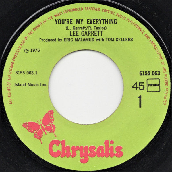 Lee Garrett -You're My Everything / Love Enough For two