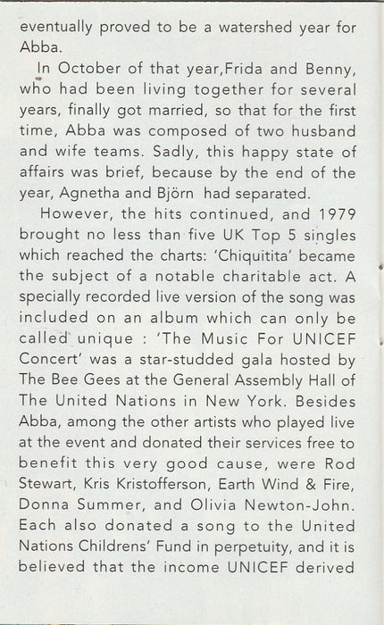 ABBA -Gold (Greatest Hits)
