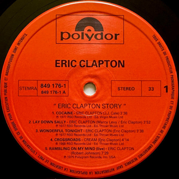 Eric Clapton -Story
