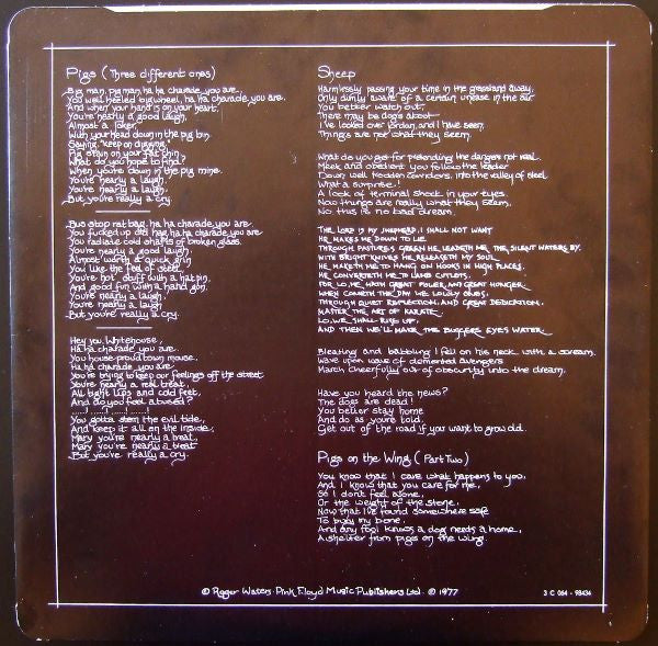 Pink Floyd - Animals