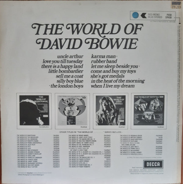 David Bowie -The World Of David Bowie