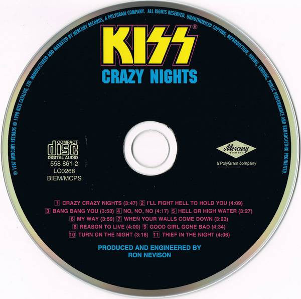 Kiss - Crazy Nights