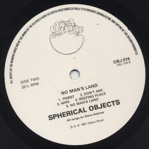 Spherical Objects - No Man's Land
