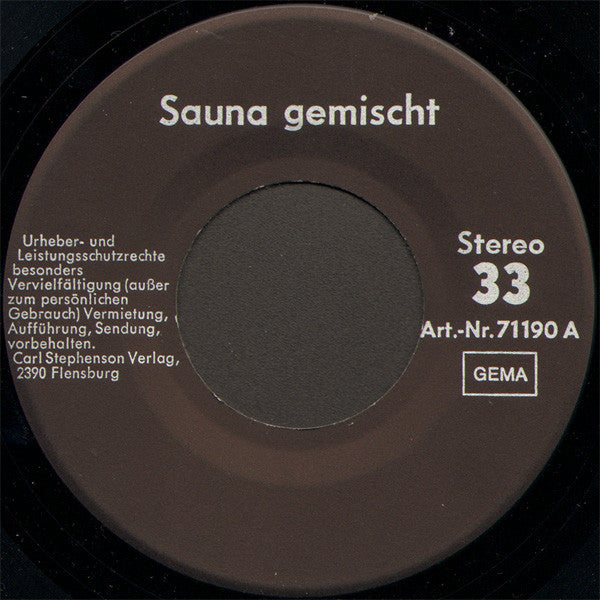Unknown Artist -Sauna Gemischt