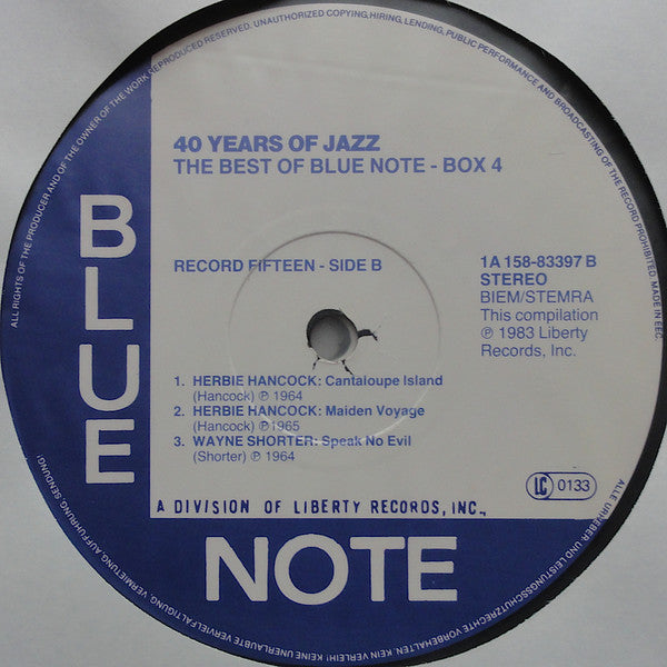 Various - 40 Years Of Jazz - The Best Of Blue Note - Box 4