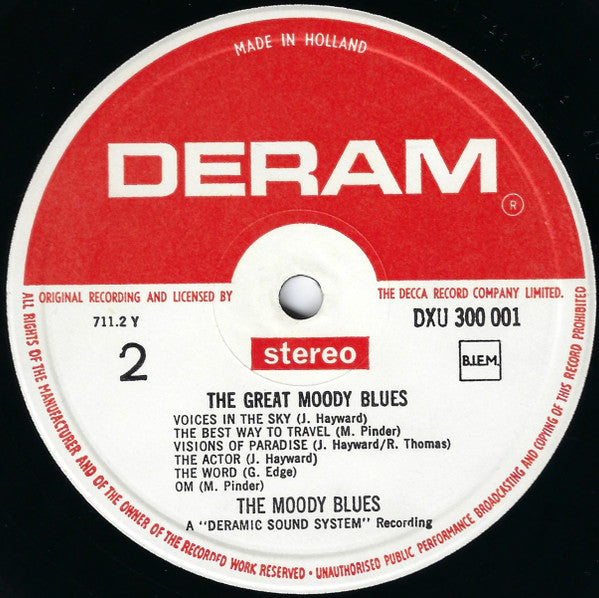 The Moody Blues -The Great Moody Blues