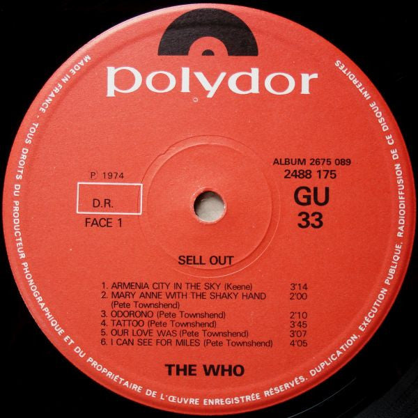 The Who -The Who Sell Out