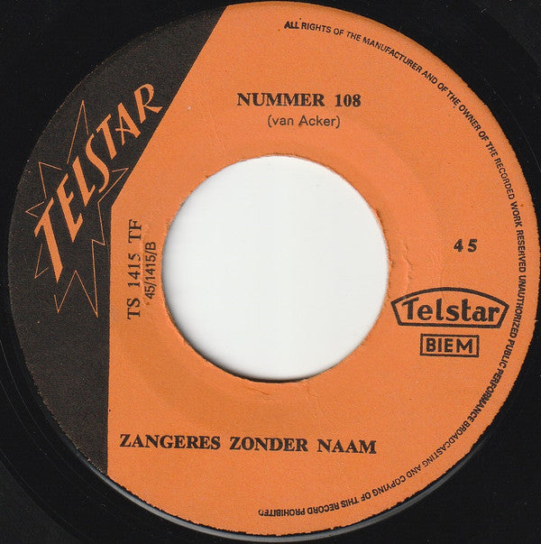 De Zangeres Zonder Naam* -De Mijn