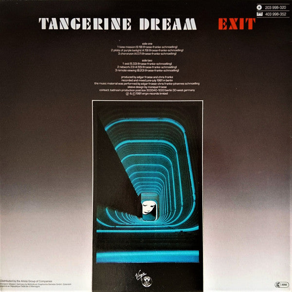 Tangerine Dream -Exit