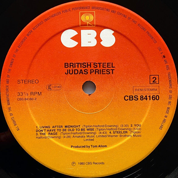 Judas Priest -British Steel