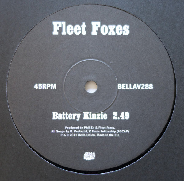 Fleet Foxes -Helplessness Blues / Battery Kinzie