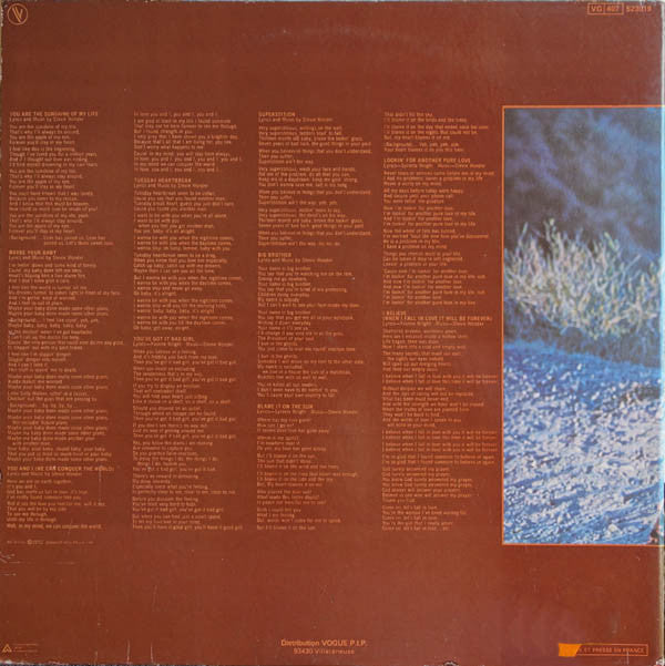 Stevie Wonder -Talking Book