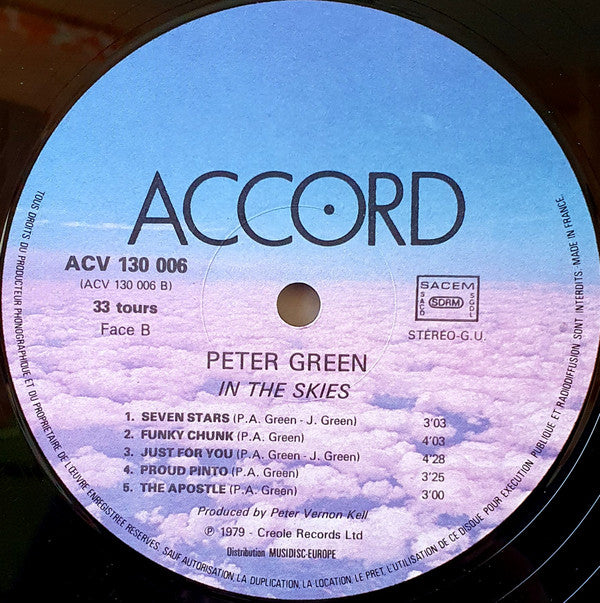 Peter Green (2) -In The Skies