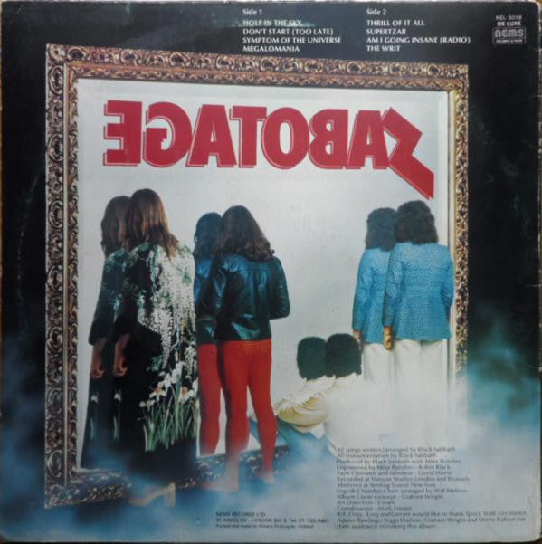 Black Sabbath - Sabotage