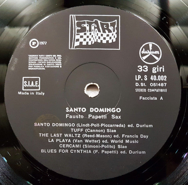 Fausto Papetti Sax* -Santo Domingo