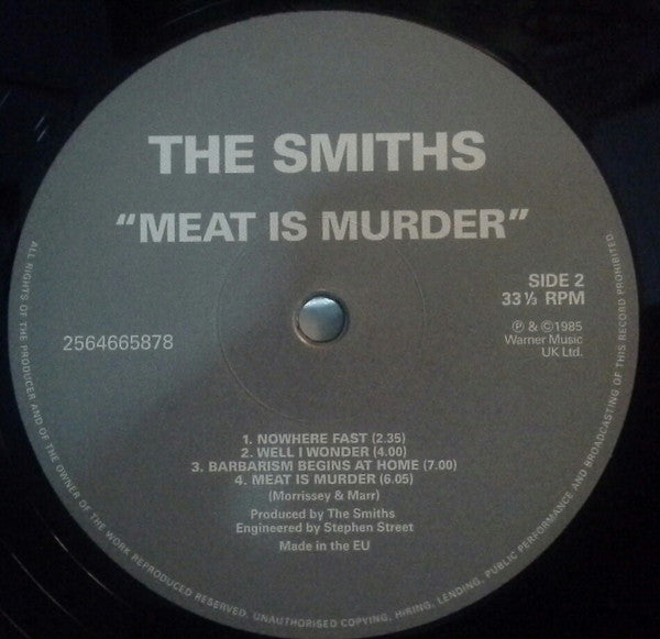 The Smiths -Meat Is Murder