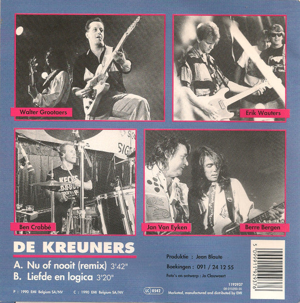 De Kreuners -Nu Of Nooit
