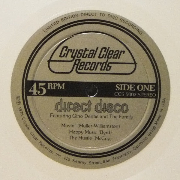 Gino Dentie And The Family -Direct Disco