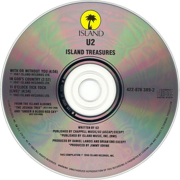 U2 - Island Treasures