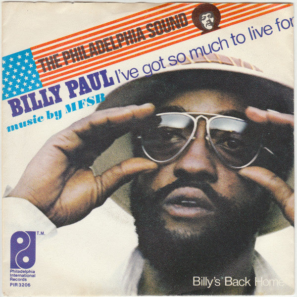 Billy Paul -I've Got So Much To Live For