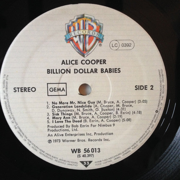 Alice Cooper - Billion Dollar Babies