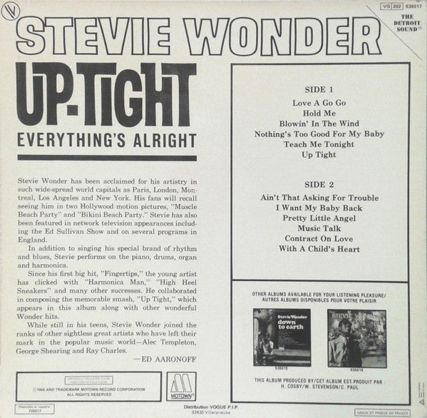 Stevie Wonder - Up-Tight