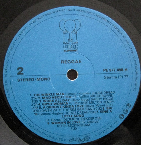 Various -Reggae Side Show Work All Day