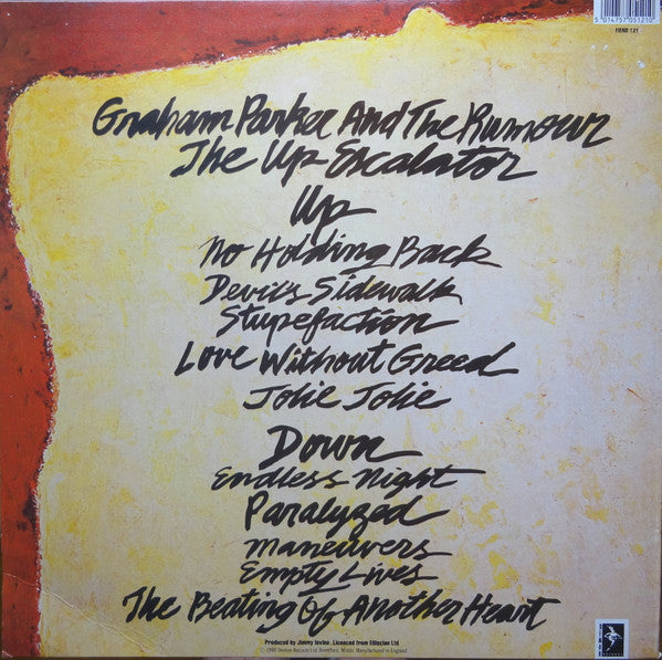 Graham Parker -The Up Escalator