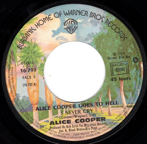 Alice Cooper (2) -I Never Cry
