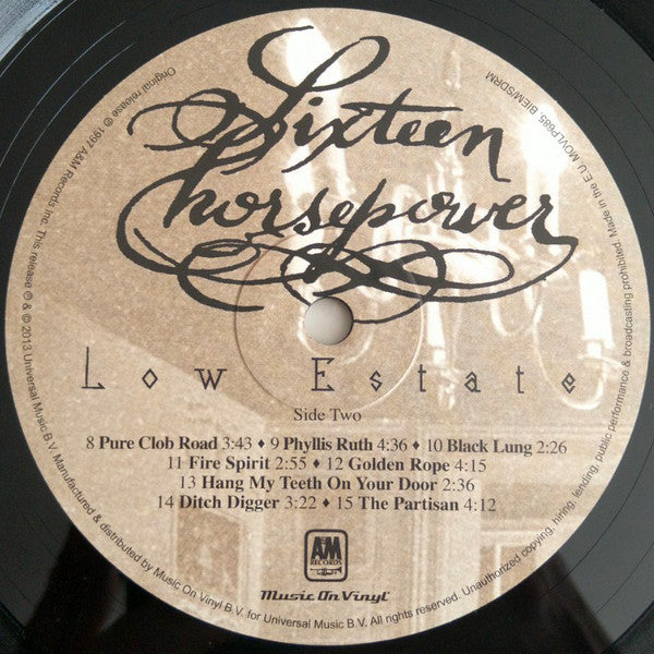 Sixteen Horsepower* -Low Estate