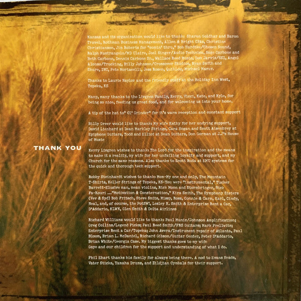 Kansas (2) -Somewhere To Elsewhere