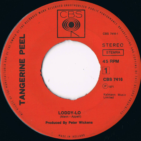 Tangerine Peel -Loddy-Lo