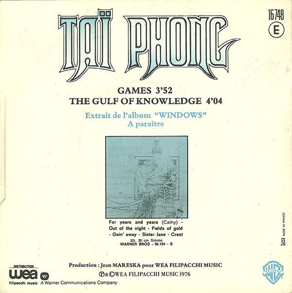 Taï Phong -Games