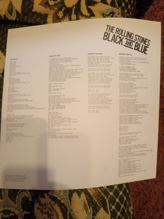 The Rolling Stones -Black And Blue