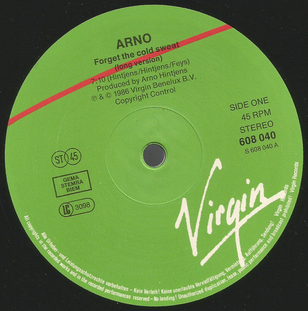 Arno (2) - Forget The Cold Sweat